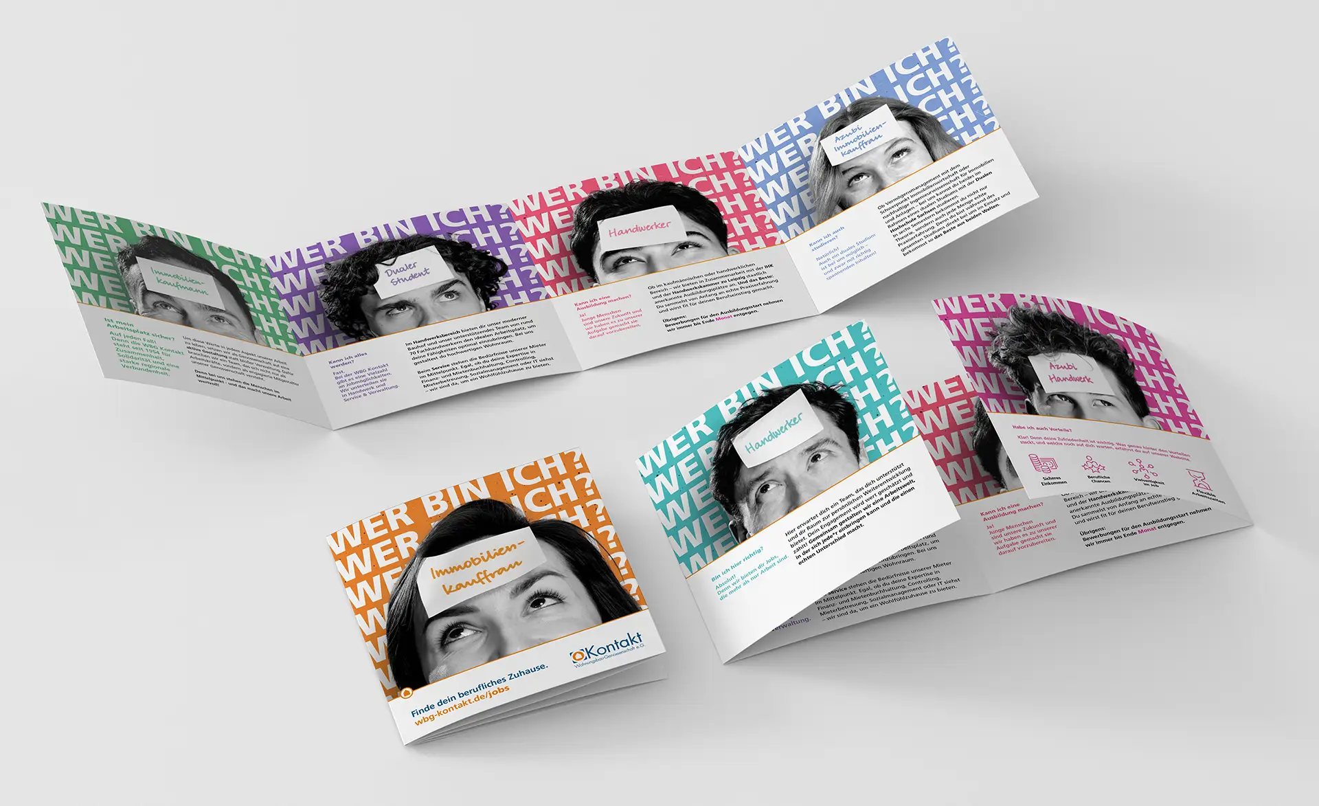 Flyer zur Imagekampagne